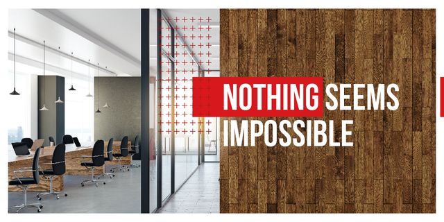Nothing seems impossible poster Imageデザインテンプレート