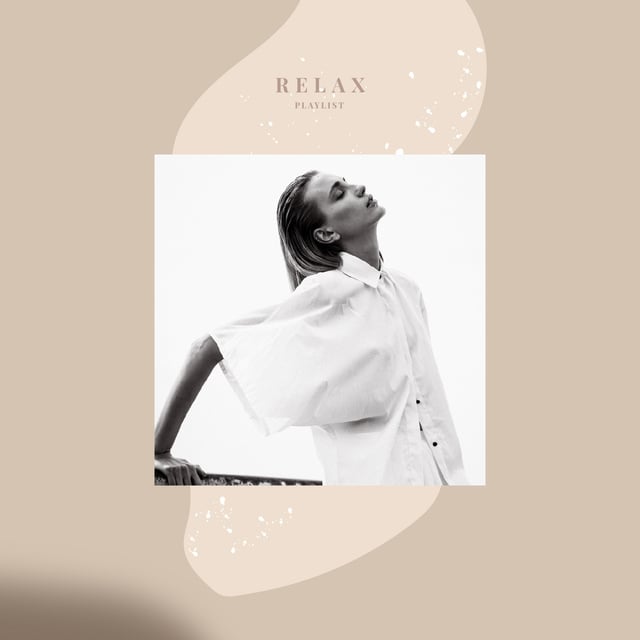 Template di design Stylish image of young Woman Album Cover