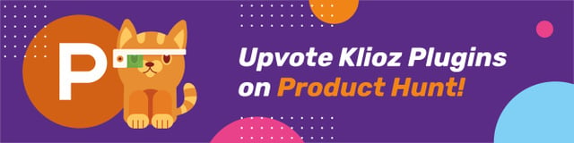 Product Hunt Campaign Launch with Cat Logo Web Banner – шаблон для дизайна