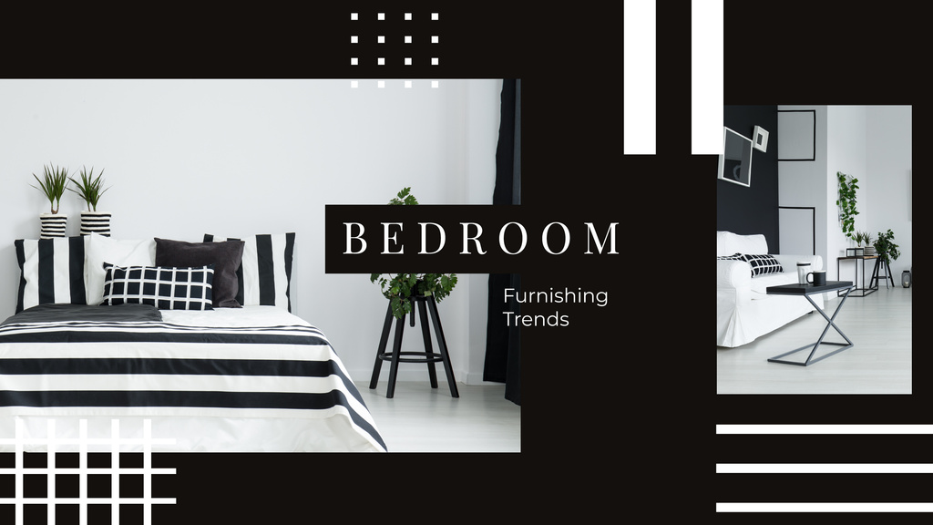 Platilla de diseño Cozy bedroom interior Youtube
