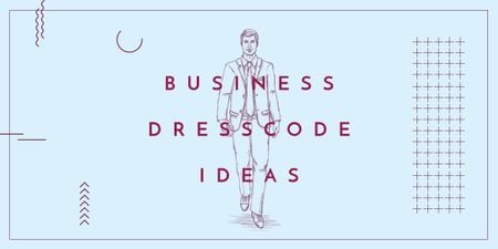 Modèle de visuel Business dresscode ideas - Image