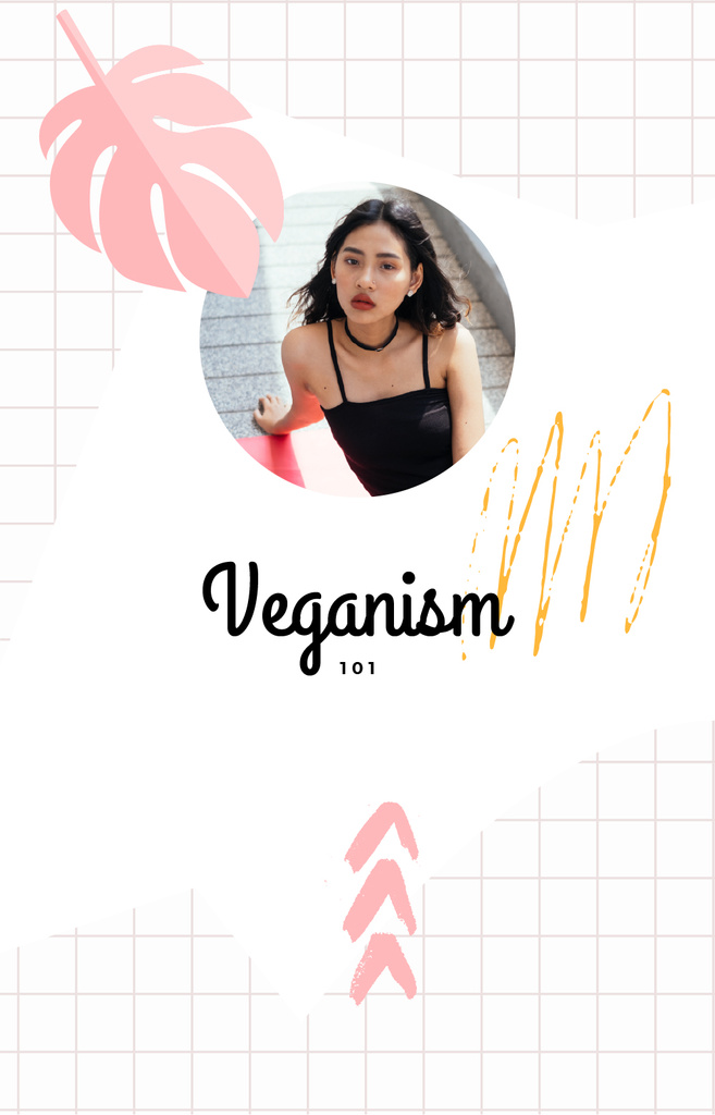 Platilla de diseño Blogger Webinar on vegan diet IGTV Cover