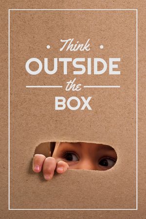 Children Creative Thinking Quote Tumblr – шаблон для дизайна
