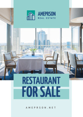 Real Estate Offer Restaurant Interior
