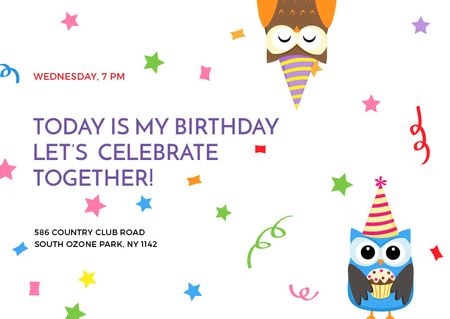 Birthday party in South Ozone park Card – шаблон для дизайну