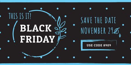 Announcement of Black Friday Sale Image Design Template