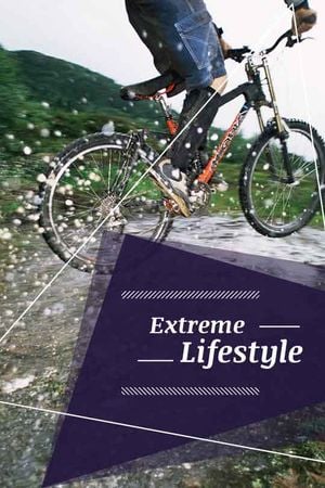 extreme lifestyle poster Tumblr Tasarım Şablonu
