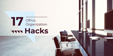 Platilla de diseño 17 office organization hacks Image