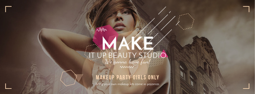 Makeup Party For Girls FacebookCover
