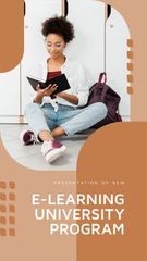 E-learning University program overview