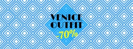 Plantilla de diseño de Venice Outfit Ad Facebook Video cover 