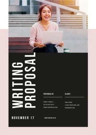 Copywriters Services official offer Proposalデザインテンプレート