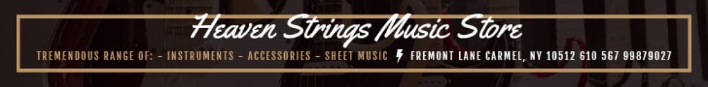Heaven Strings Music Store Leaderboard Design Template