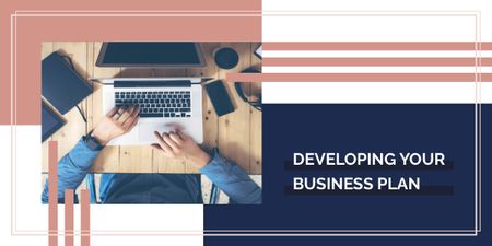 Template di design Developing your business plan Image