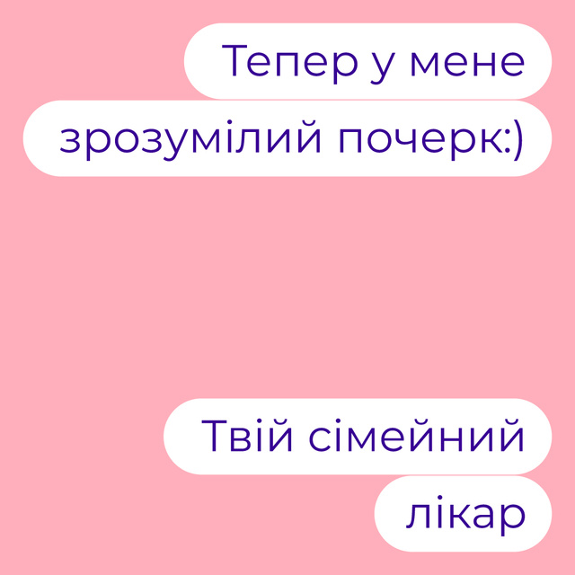 Online Chat with Doctor on Phone Screen Instagram Šablona návrhu