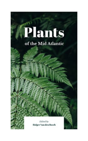 Guide to Plant Species of Mid-Atlantic Book Cover Modelo de Design