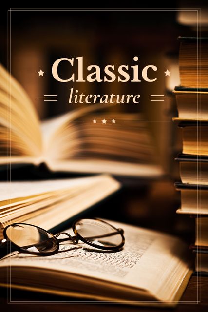 Classic literature Books Tumblr Design Template