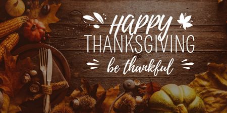 Plantilla de diseño de thanksgiving day greeting card Image 
