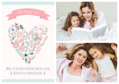Happy Mother's Day postcard Postcard tervezősablon