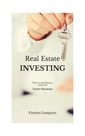 Real Estate Investment Offer Book Cover tervezősablon