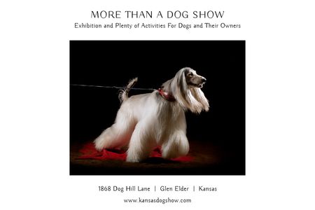 Ontwerpsjabloon van Gift Certificate van Dog Show in Kansas