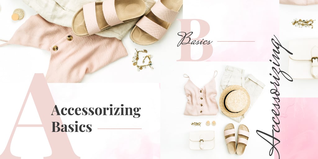 Szablon projektu Offer Basic Stylish Accessories for Fashionable Look Image