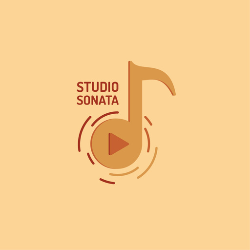 Music Studio Ad With Note Symbol 