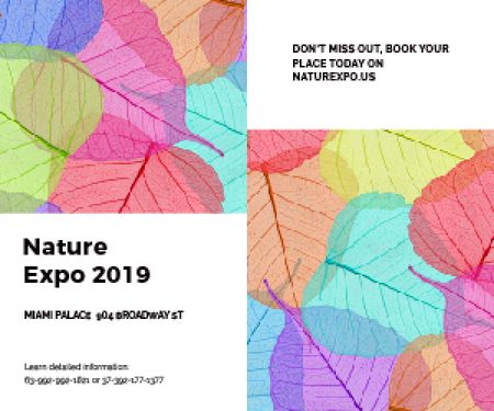 Platilla de diseño Nature Expo 2019 Medium Rectangle