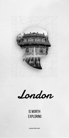 Designvorlage London tour inspiration für Graphic