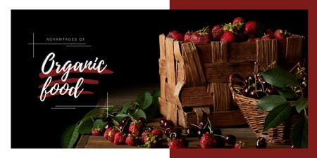 Designvorlage Raw summer berries für Image