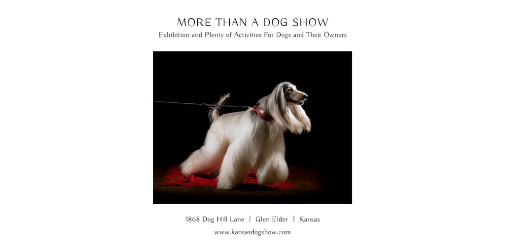 Dog Show in Kansas Twitter Modelo de Design