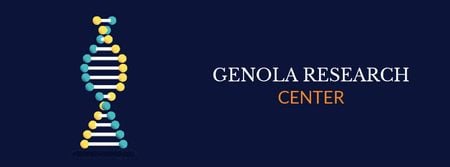 Genola Research Center Facebook Video cover Design Template