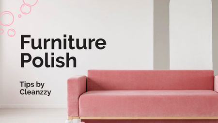Plantilla de diseño de Furniture Cleaning Services ad Youtube Thumbnail 