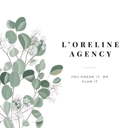 Designvorlage Wedding Planning Agency promotion für Instagram