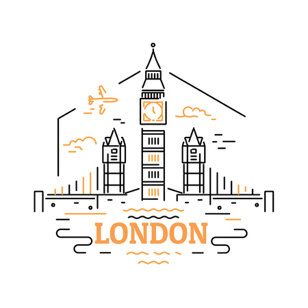 Szablon projektu London famous travelling spots Animated Post