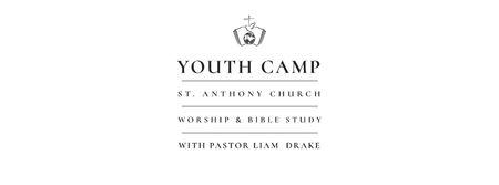 Youth religion camp of St. Anthony Church Facebook cover Šablona návrhu