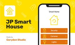 Product Hunt Launch Ad Smart Home App on Screen