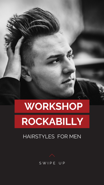 rockabilly style hair men
