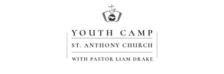 Youth religion camp of St. Anthony Church Email header Šablona návrhu