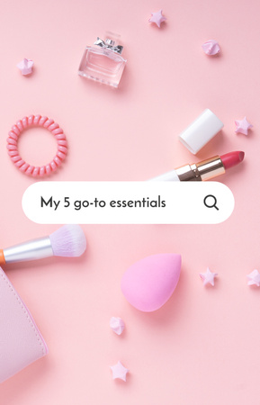 Makeup products promotion IGTV Cover Design Template