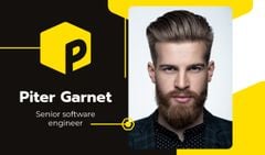 Software Engineer Contacts with Bearded Man