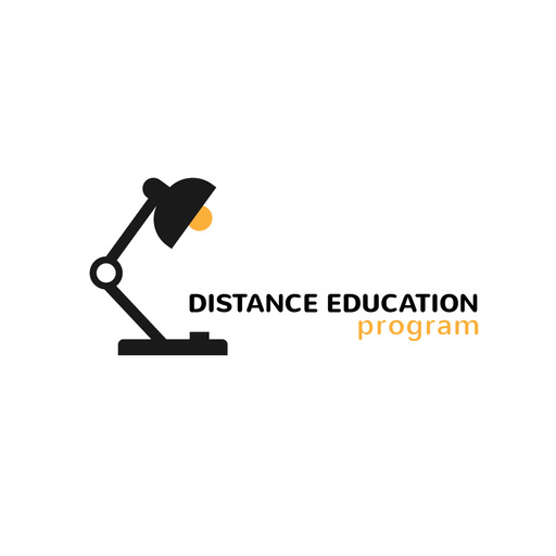 Education Program With Lamp Icon 