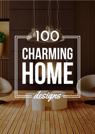 Home decor Interior Design ideas Flayer Šablona návrhu