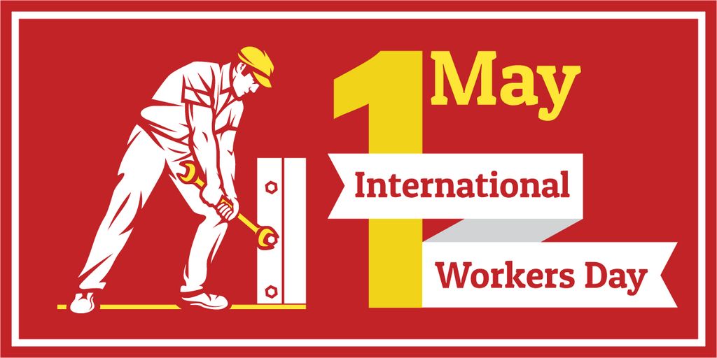 Plantilla de diseño de Happy International Workers Day Image 