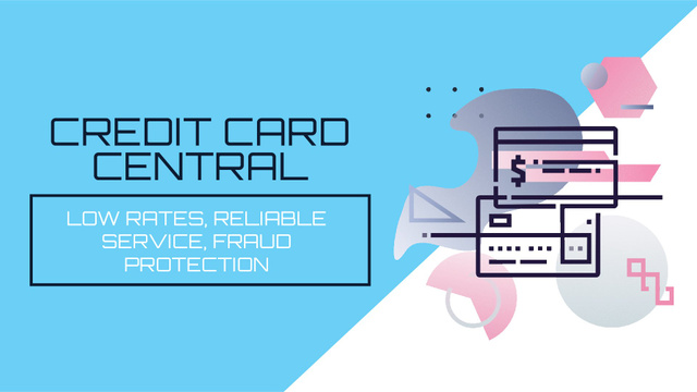 Credit cards icons Full HD video Modelo de Design