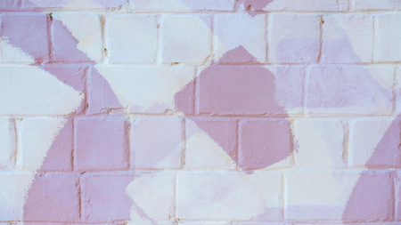 Brick wall with spots of Pastel Colors Zoom Background – шаблон для дизайну