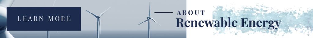 Renewable Energy Wind Turbines Farm Leaderboard – шаблон для дизайна