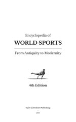 Encyclopedia of World Sports with Image of Gymnast