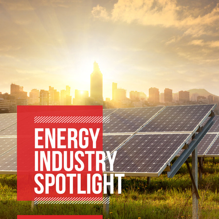 Template di design Energy industry spotlight with City View Instagram