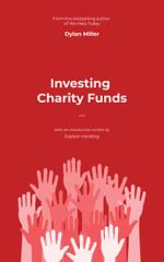 Charity Fund Hands Raised in the Air in Red